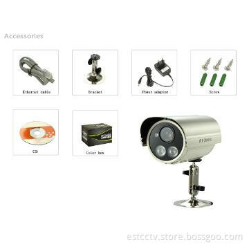 P2P waterproof megapixel outdoor security ip camera  CCTV